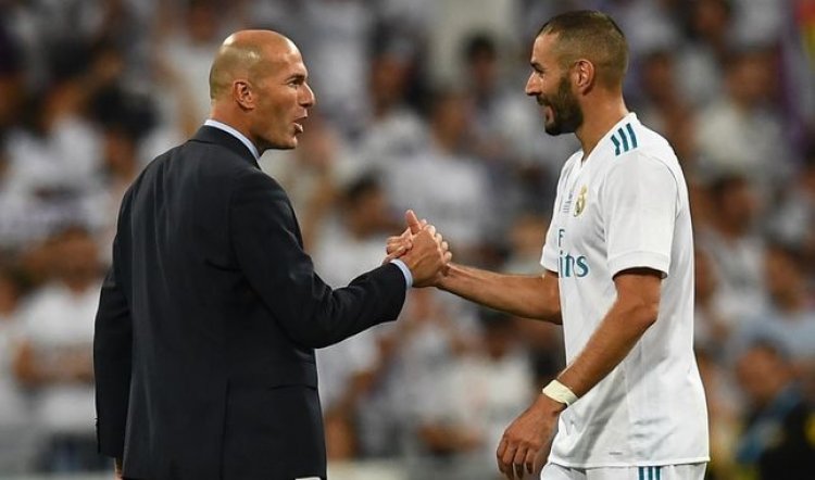Zidane vote pour Karim Benzema (Vidéo)
