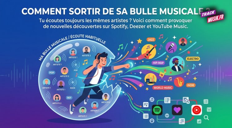 Comment sortir de sa bulle musicale et découvrir de nouveaux artistes ?